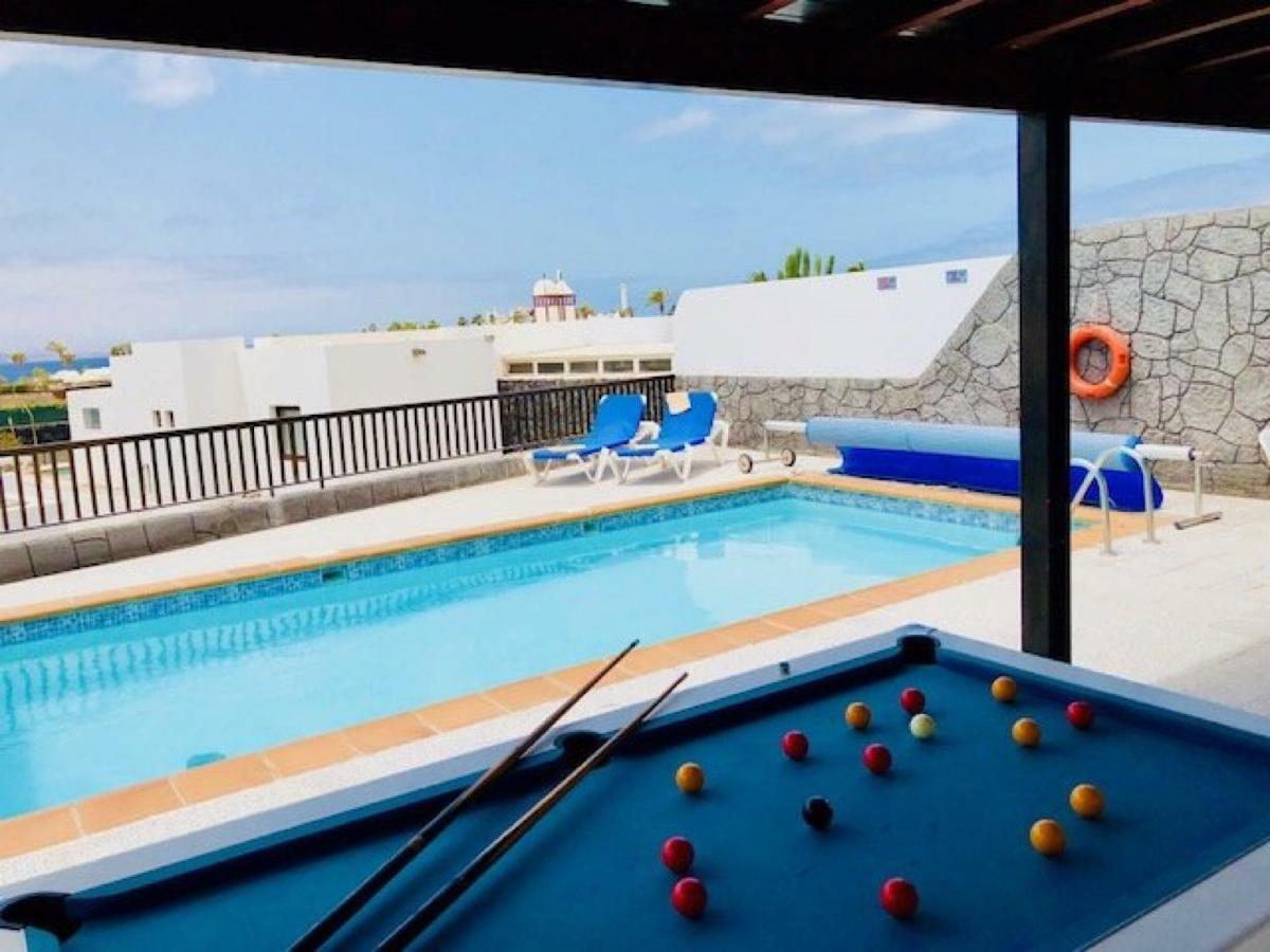 Villa Neptuno With Private Pool, Sea View, Sat-Tv & Free Wifi Playa Blanca  Exterior photo